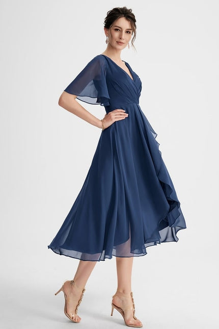 Robe Chic Fluide À Nouer - gallery 4