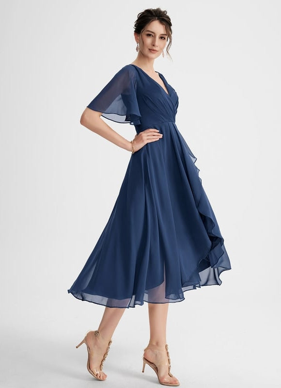 Robe Chic Fluide À Nouer - gallery 4