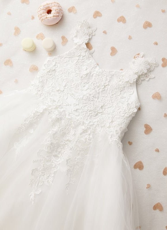 Robe Chic Enfantine Florale Tulle - gallery 7