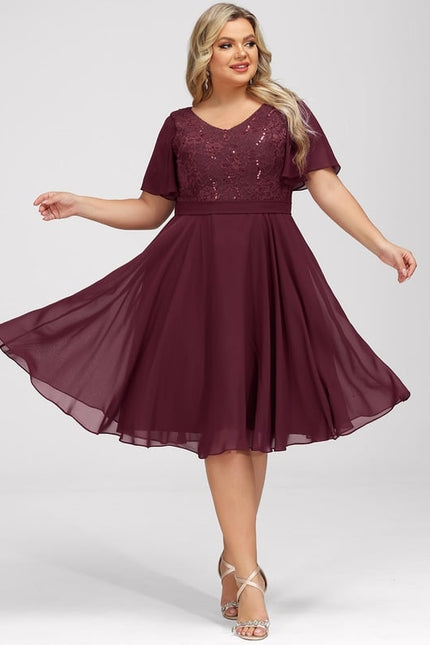 Robe Chic Chic Bordeaux - gallery 6