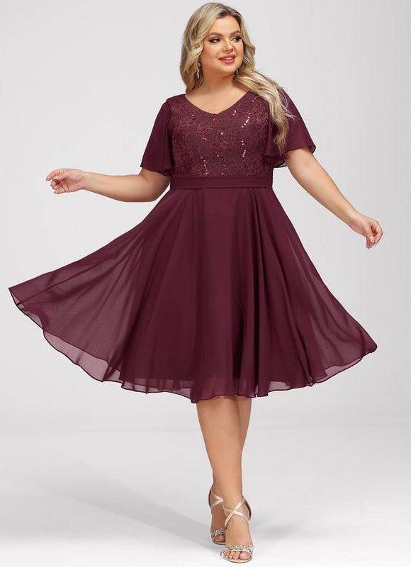 Robe Chic Chic Bordeaux - gallery 6