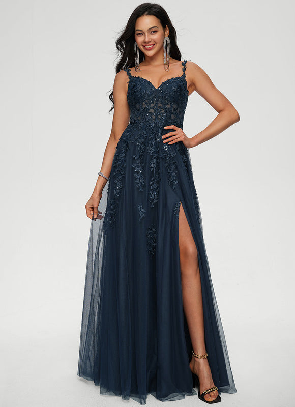 Robe Chic Bleue Étoilée