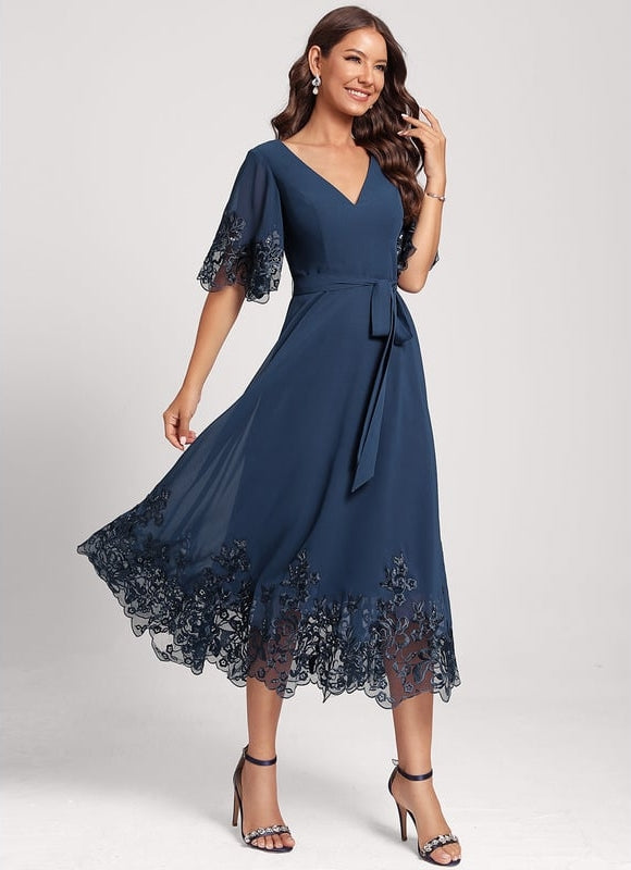 Robe Chic Légère Dentelle - gallery 3