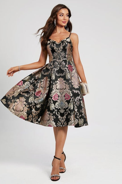 Robe Chic Éclosion Nocturne - gallery 4