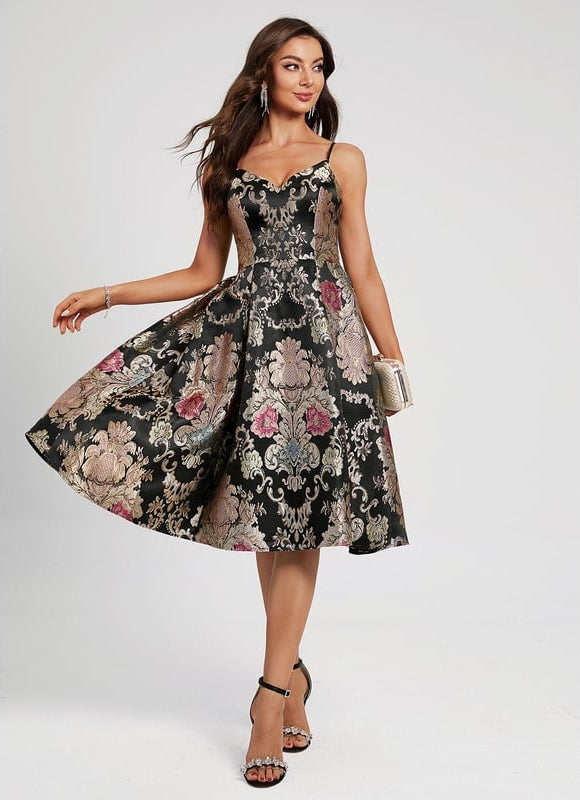 Robe Chic Éclosion Nocturne - gallery 4