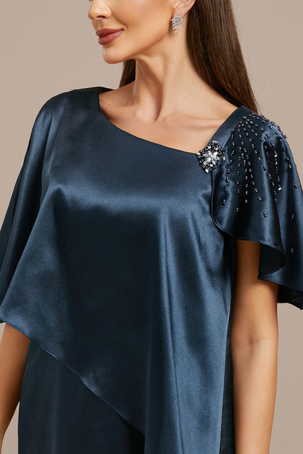 Robe Chic Satinée Nocturne - gallery 6
