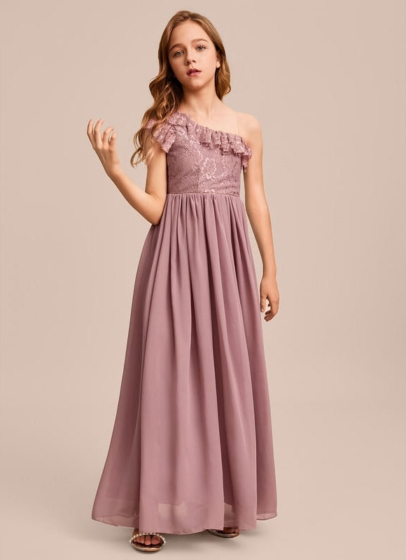 Robe Chic Asymétrique Lavande - gallery 1