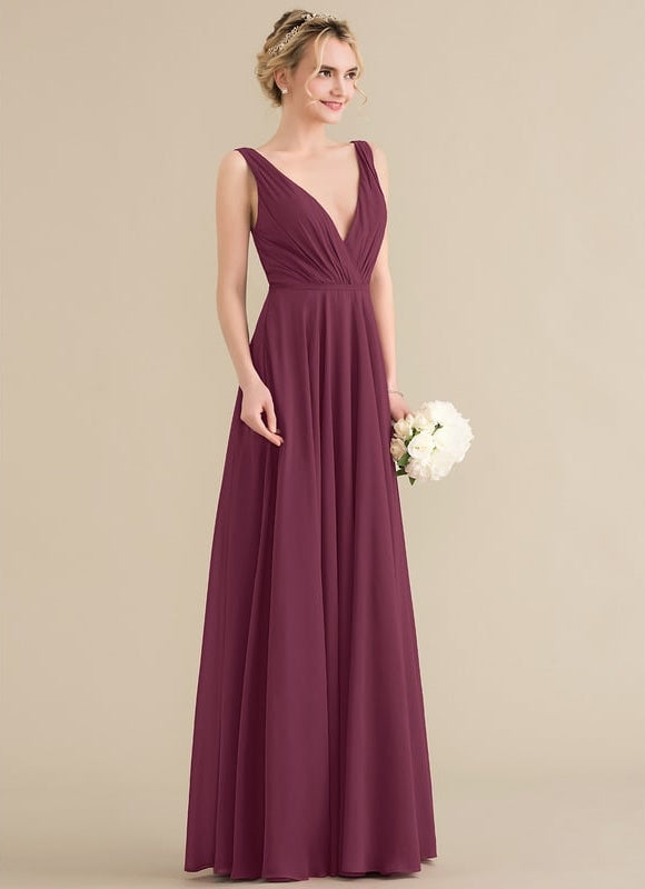 Robe Chic Longue Verte Fluide - gallery 2