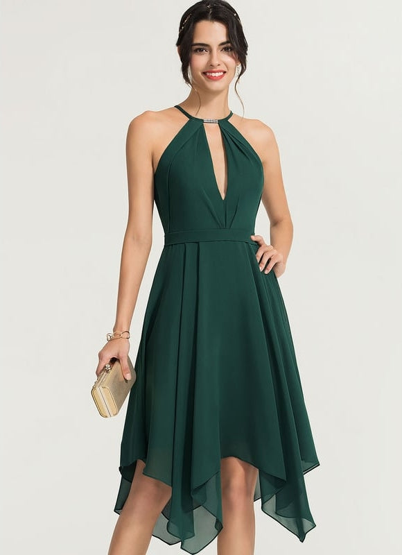 Robe Chic Chic Asymétrique Perlé - gallery 5