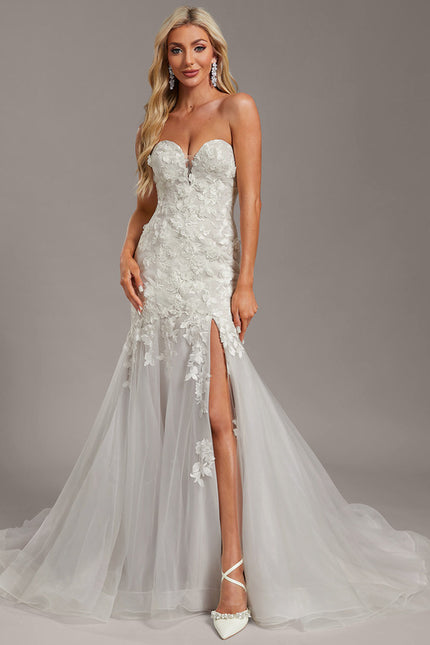 Robe Chic Élégance Florale Éthérée - gallery 1