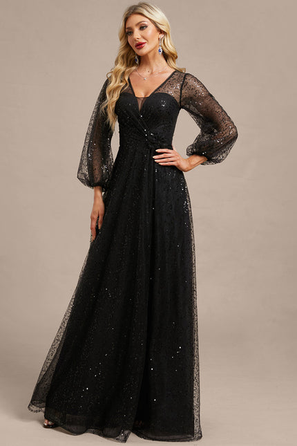 Robe Chic Soirée Pailletée - gallery 3