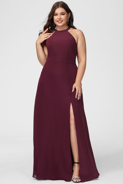 Robe Chic Col Montant Évasée - gallery 7