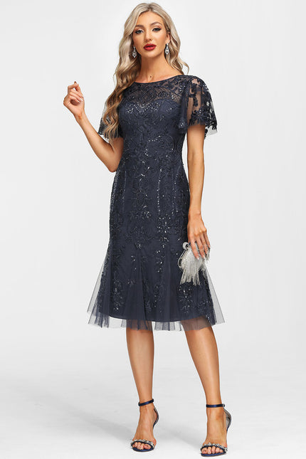Robe Chic Éclat Marine - gallery 4