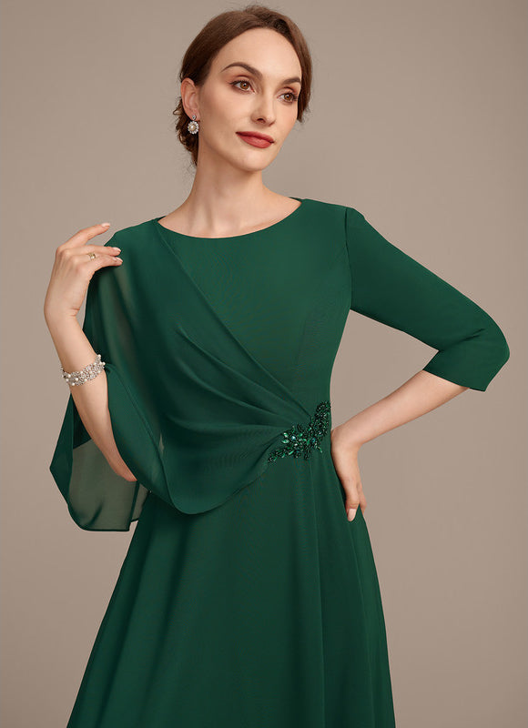 Robe Chic Mousseline Nuit - gallery 1