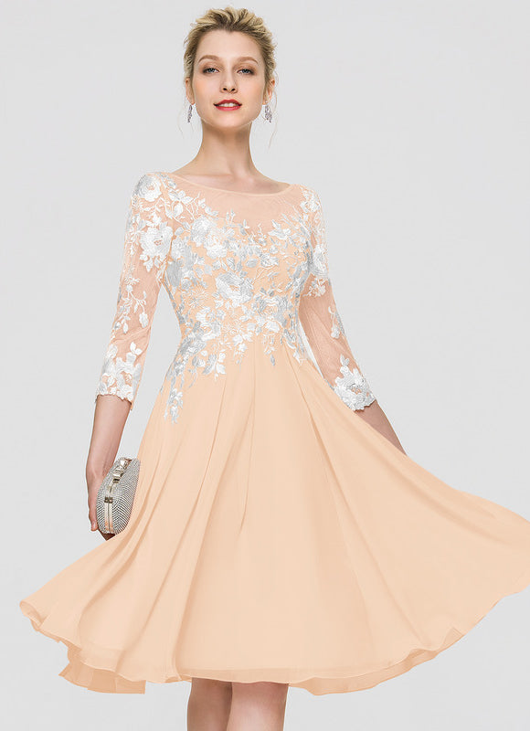 Robe Chic Chiffon Éclatante
