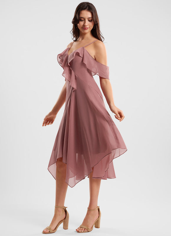 Robe Chic Fluide À Nouer - gallery 2