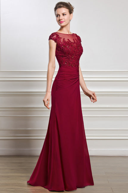 Robe Chic Élégance Rubis - gallery 4