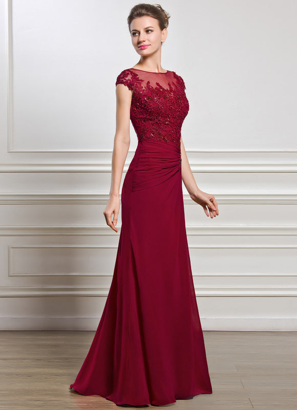Robe Chic Élégance Rubis - gallery 4