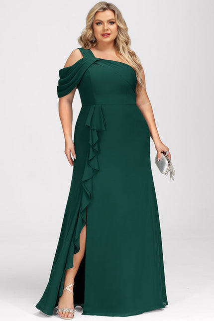 Robe Chic Noire Drapée - gallery 7