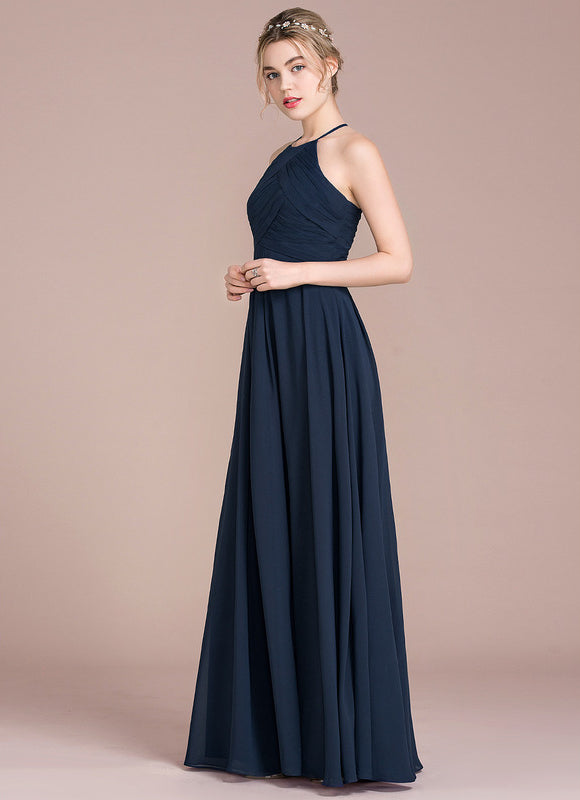 Robe Bleu Marine Chic Longue - gallery 5