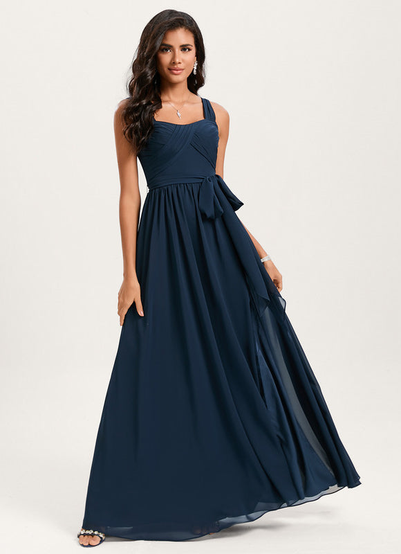 Robe Chic Longue Verte Raffinée - gallery 2
