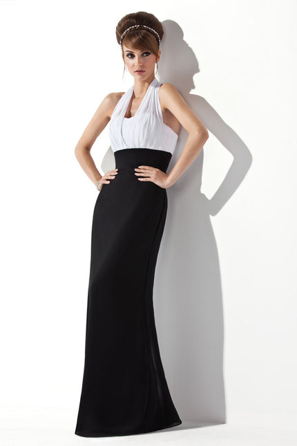 Robe Chic Bicolore Élégante - gallery 2
