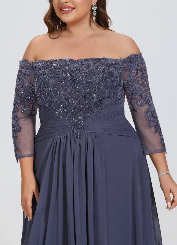 Robe Chic Élégante Charbon - gallery 7