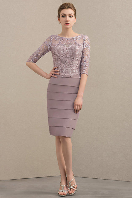 Robe Chic Élégance Plumée - gallery 4