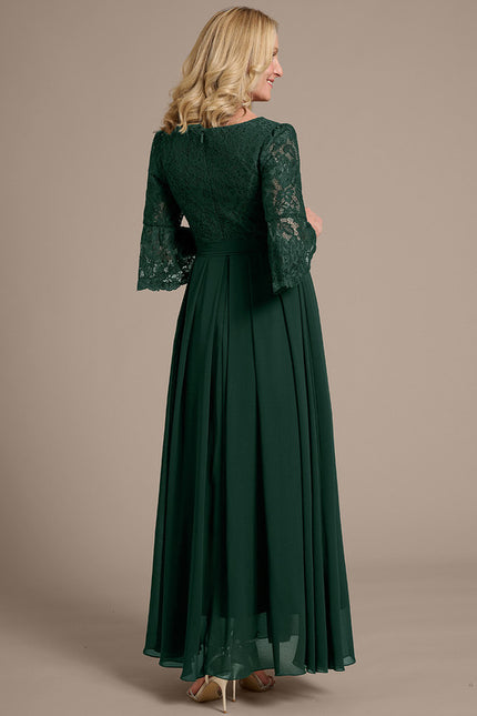 Robe Chic Dentelle Émeraude - gallery 6