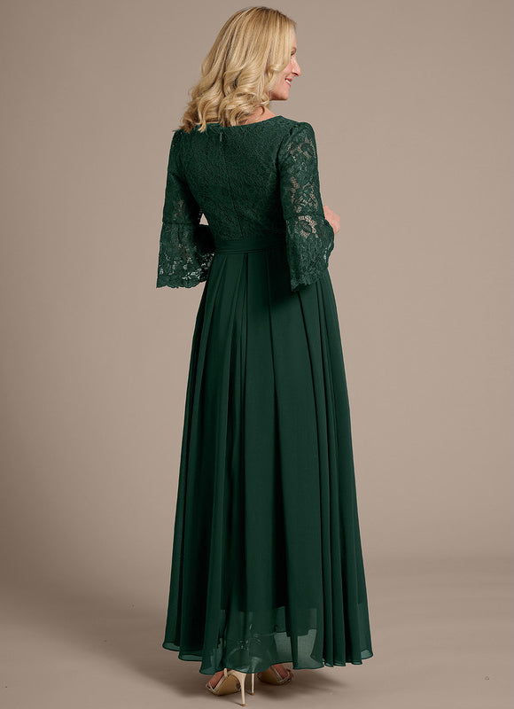 Robe Chic Dentelle Émeraude - gallery 6