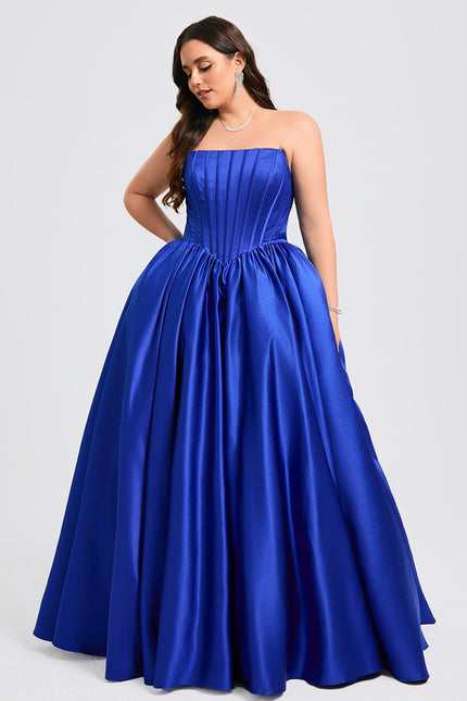 Robe Chic Satinée Royale - gallery 9