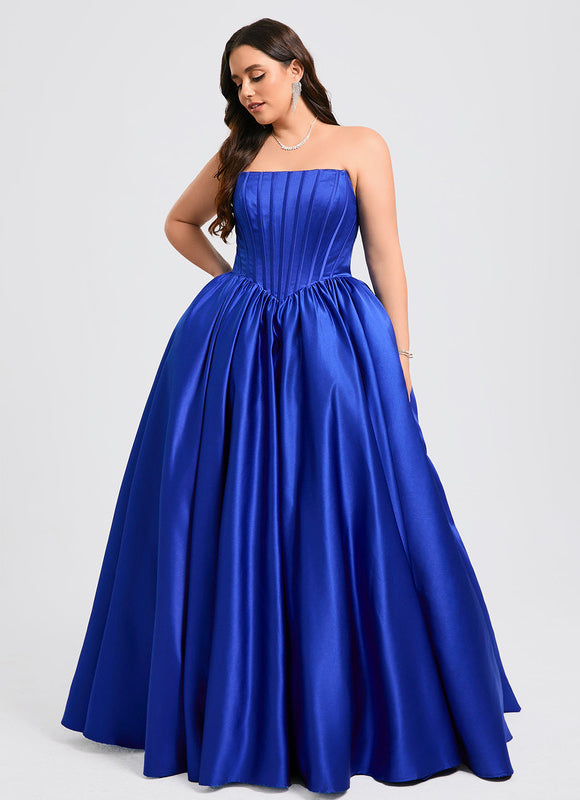 Robe Chic Satinée Royale - gallery 9