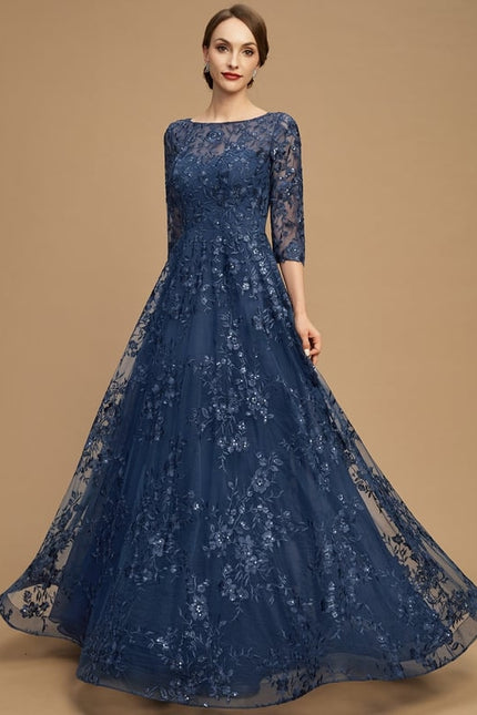 Robe Chic Grise Éthérée