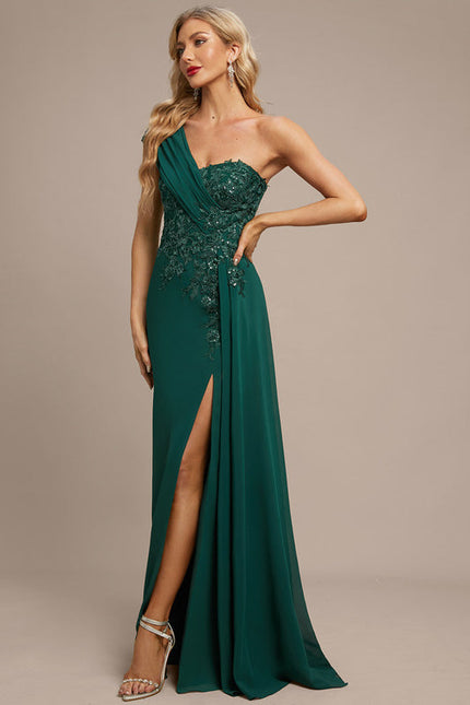 Robe Chic Émeraude Couture - gallery 3