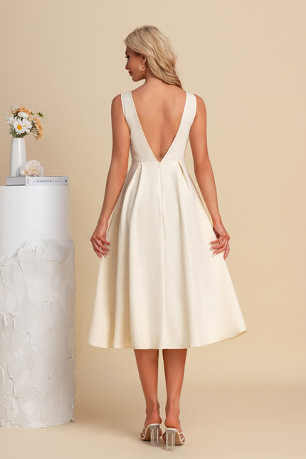 Robe Chic Blanche Pour Mariage - gallery 2