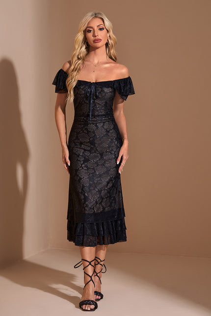 Robe Chic Ébène Velouté