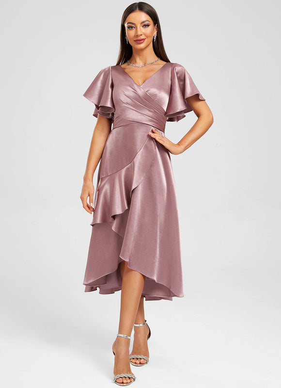 Robe Chic Cocktail Marine Élégante - gallery 3