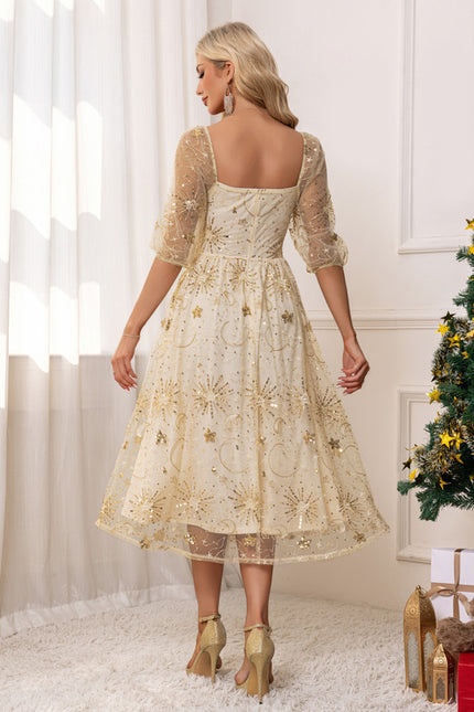 Robe De Cocktail Blanche Chic - gallery 1