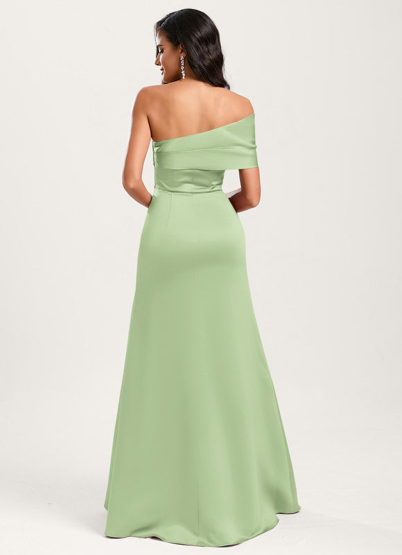 Robe Chic Satinée Rose - gallery 6
