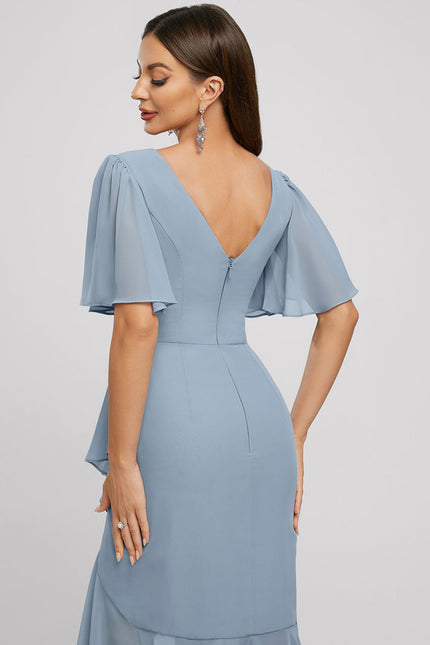 Robe Chic Asymétrique Céleste - gallery 5