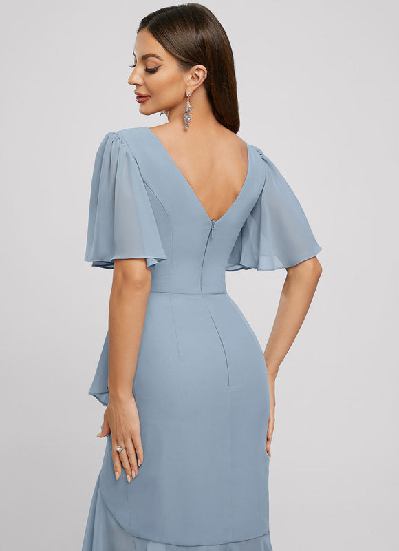 Robe Chic Asymétrique Céleste - gallery 5