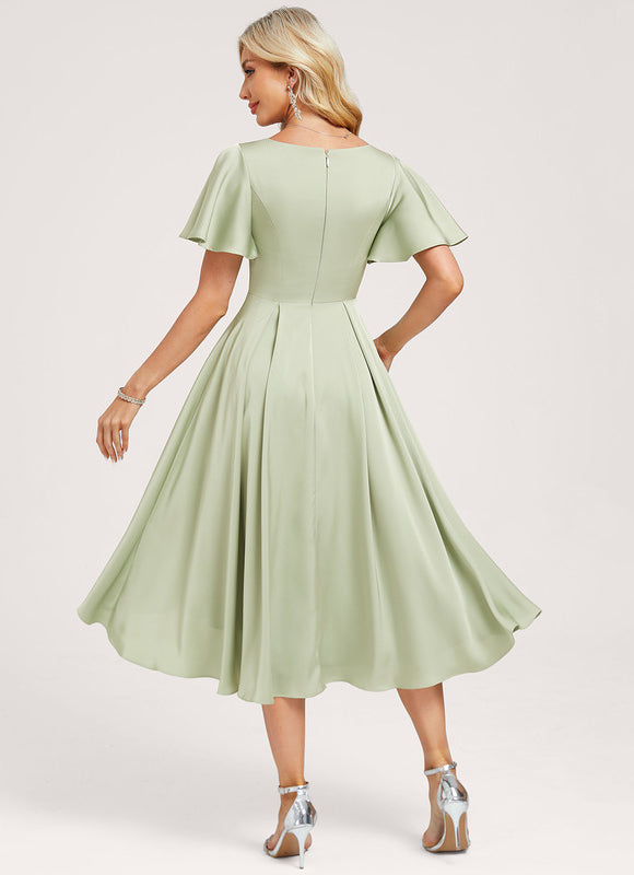Robe Chic Émeraude Évanescente - gallery 5