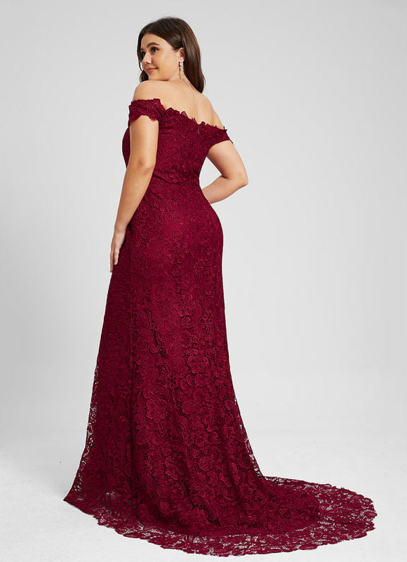 Robe Chic Velours Écarlate - gallery 8