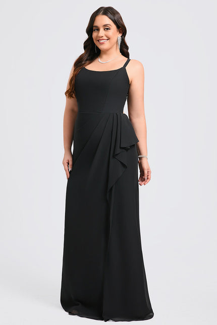 Robe Chic Longue Verte Raffinée - gallery 7