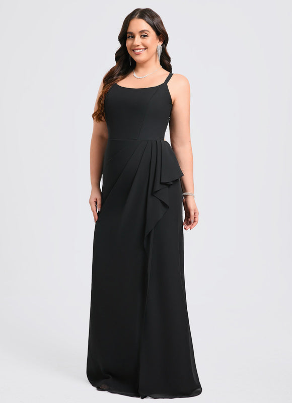 Robe Chic Longue Verte Raffinée - gallery 7