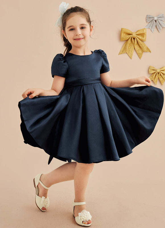 Robe Chic Satin Étoile Enfant - gallery 5