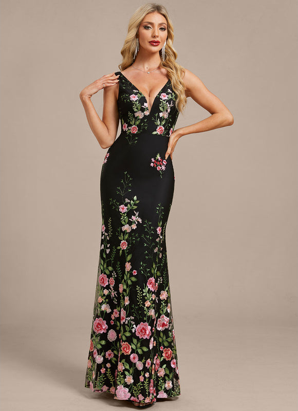 Robe De Soirée En Dentelle Classe Chic Et Glamour
