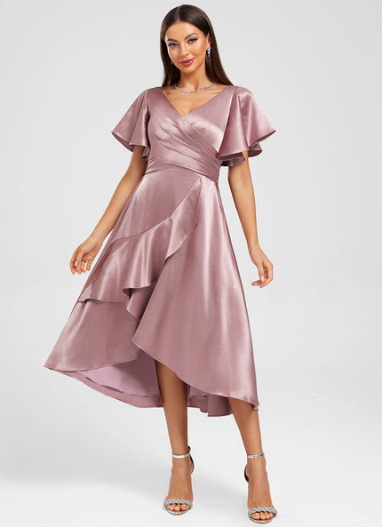 Robe Chic Cocktail Marine Élégante