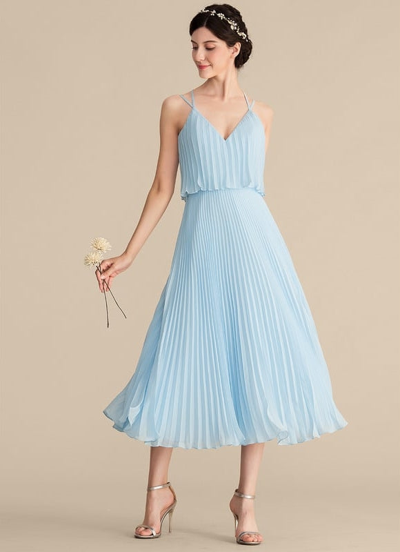 Robe Chic Plissée Sombre
