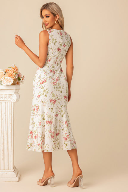 Robe Chic Florale Élégante - gallery 9